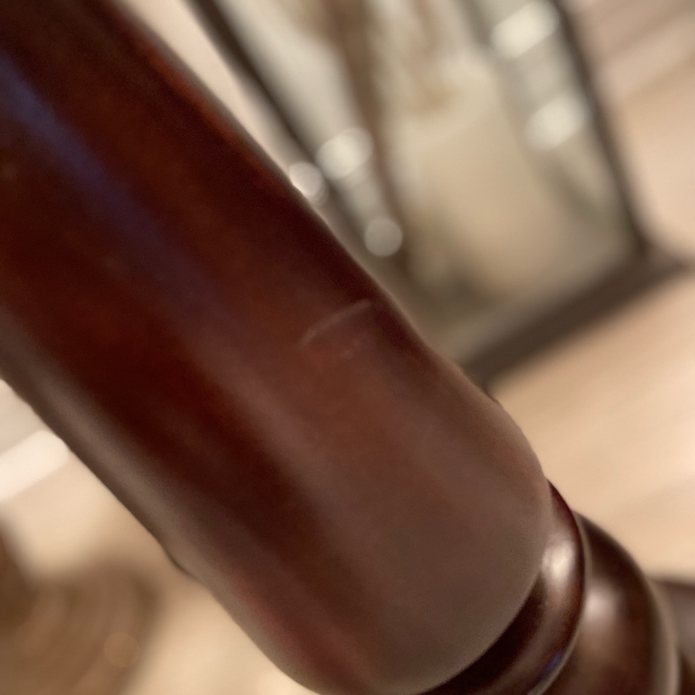 *HOST PICK* 2 POTTERY BARN Candle Holders 🕯️🕯️Fruitwood - Picture 8 of 14